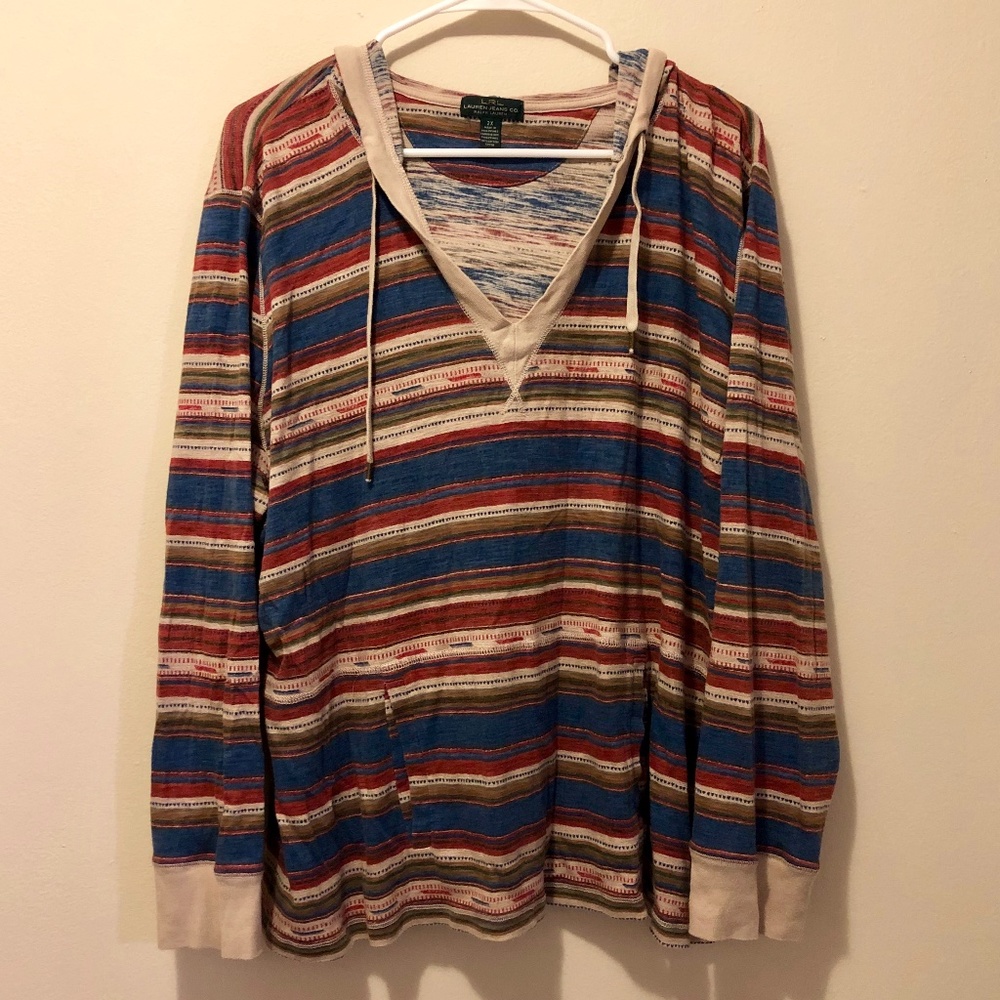 Ralph Lauren Patterned Hoodie